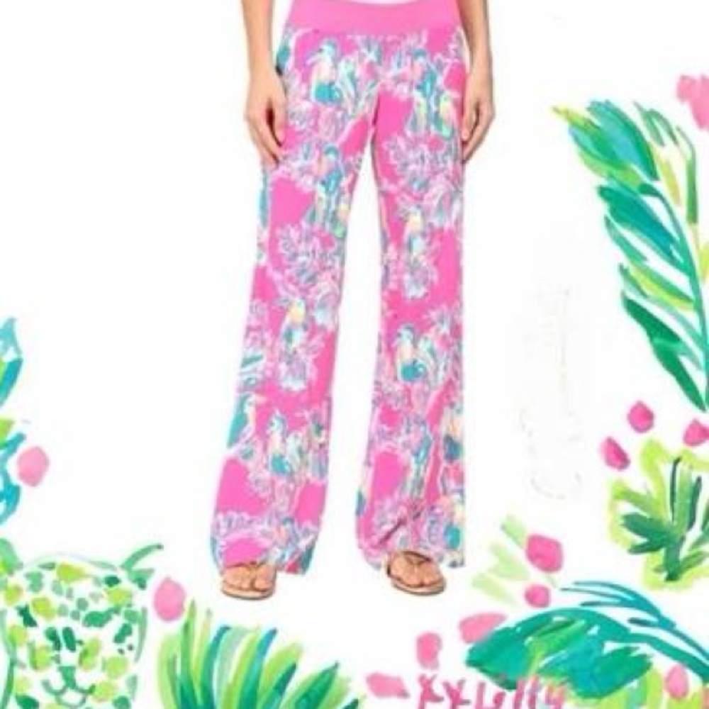 🌴🦩Lilly Pulitzer Beach Pant Size Large